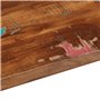vidaXL Dessus de Table Rectangulaire en Bois Massif Récupéré 90x30x3,8 cm - Pour Table Basse ou à Manger