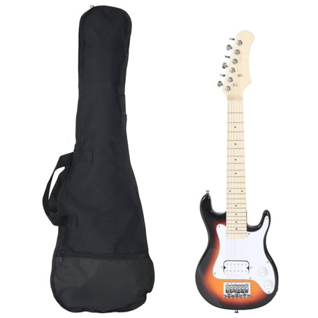 vidaXL Guitare Électrique pour Enfants et Sac