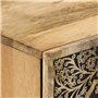 vidaXL Armoire de Salle de Bain Murale, Placard Suspendue avec Compartiment, Meuble Flottante de Rangement, Rétro, Bois Massif d