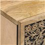 vidaXL Armoire Latérale, Buffet avec Tiroirs, Meuble de Rangement Salon Chambre à Coucher Salle à Manger, Rétro, Bois Massif de 