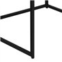 vidaXL Tables Basses Gigognes 2 pcs, Tables d'Appoint, Bouts de Canapé, Meubles de Salon Salle de Séjour, Moderne, Bois Massif d