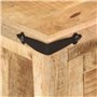 vidaXL Table de Chevet 40x35x50 cm Bois de manguier Massif, Armoire, Meubles de Chambre, Support téléphonique, Armoire d'appoint