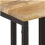 vidaXL Tables Gigognes 3 pcs, Ensemble de Tables Basses Empilables, Bouts de Canapé, Meuble de Salon, Moderne, Bois Massif d'Aca