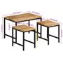 Tables d'Appoint Empilables