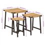 Tables d'Appoint Empilables