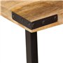 vidaXL Tables Basses Gigognes 3 pcs, Tables d'Appoint Empilables, Tables de Chevet, Bout de Canapé Salon, Bois Massif de Manguie
