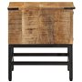 vidaXL Table de Chevet 40x40x45 cm Bois de manguier Massif