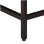 vidaXL Table de Chevet 40x40x45 cm Bois de manguier Massif