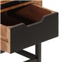 vidaXL Table de Chevet 40x40x45 cm Bois de manguier Massif