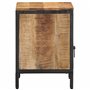 vidaXL Table de Chevet 40x35x50 cm Bois de manguier Massif