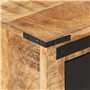 vidaXL Table de Chevet 45x40x45 cm Bois de manguier Massif