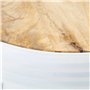 vidaXL Tables de Bar Forme Tambour 3 pcs Bois de manguier Massif Brut, Table de Bar, Table de Bar de Jardin, Table de Bar de Bal