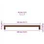Bronze 320 mm Acier Inoxy