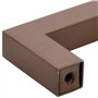 vidaXL Poignées d'Armoire 5 pcs, Poignées de Placard, Poignées en Forme de T Cuisine Maison Intérieur, Bronze 320 mm Acier Inoxy