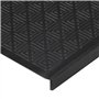 vidaXL Marches d'escalier 10 pcs 25x75 cm Caoutchouc