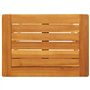 vidaXL Table Pliable de Jardin 50x36x60 cm Bois d'acacia Solide, Table, Table de Patio, Table de Pique-Nique, Table d'extérieur,