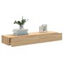 vidaXL Meubles TV avec éclairage LED 2 pcs chêne Sonoma 60x35x15,5 cm, Armoire avec lumières LED, Support TV, Armoire Murale, Me