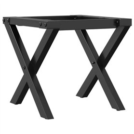 vidaXL Pieds de Table Basse Cadre en X