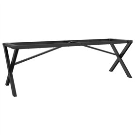 vidaXL Pieds de Table Basse Cadre en X