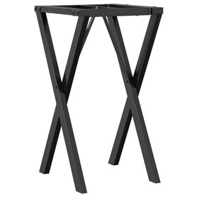 vidaXL Pieds de Table à Manger Cadre en X