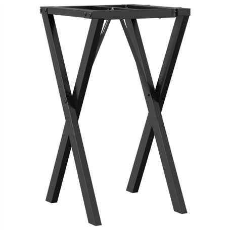 vidaXL Pieds de Table à Manger Cadre en X