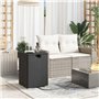 vidaXL Table de Couverture de Bouteille de Propane Noir 40x40x60 cm