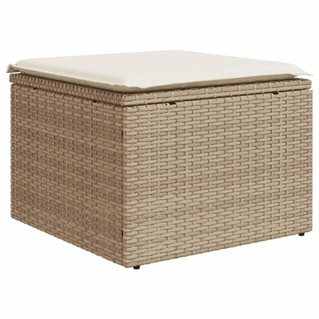 vidaXL Tabouret de Jardin avec Coussin