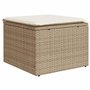 vidaXL Tabouret de Jardin avec Coussin