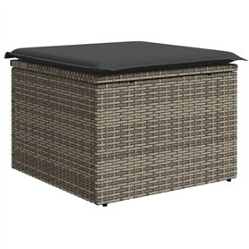vidaXL Tabouret de Jardin avec Coussin