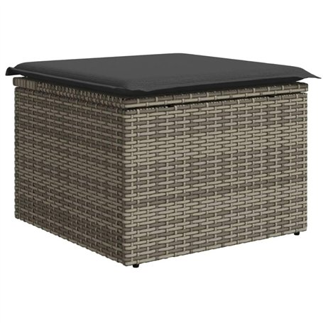 vidaXL Tabouret de Jardin avec Coussin