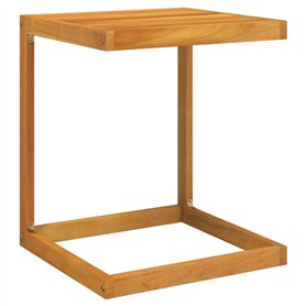 vidaXL Table en Forme de C 42x40x50 cm Bois Massif d'acacia