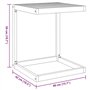 Table Basse en Forme de C