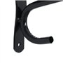 vidaXL Porte-selle mural noir fer, support de selle, support de selle mural, support de selle portable, porte-selle mural, porte