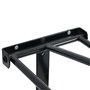 vidaXL Porte-Selle Pliable Mural Noir Fer, Porte-Selle, Porte-Selle Mural, Support de Selle Portable, Support de Selle, Porte-Se