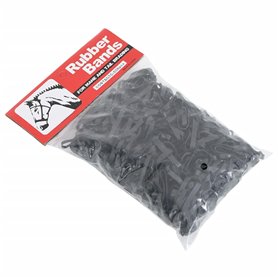 vidaXL Bandes tressées pour Chevaux 500 pcs Silicone Noir