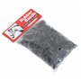 vidaXL Bandes tressées pour Chevaux 500 pcs Silicone Noir