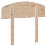 vidaXL Tête de Lit, Panneau de Lit avec Cadre en Bois, Accessoire de Lit, Meuble de Chambre à Coucher Maison, 90 cm Bois Massif 