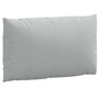 vidaXL Lot de 2 Coussins de Palette, Oreillers de Balcon, Coussins de Sièges Patio Jardinage Terrasse Extérieur, Gris Clair Méla