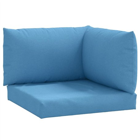 vidaXL Lot de 3 Coussins de Palette