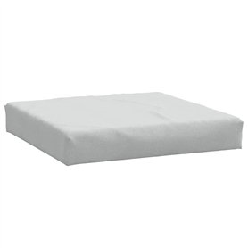 vidaXL Coussin de Palette Gris Clair mélangé 60x60x9