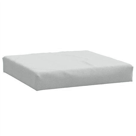 vidaXL Coussin de Palette Gris Clair mélangé 60x60x9