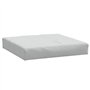 vidaXL Coussin de Palette Gris Clair mélangé 60x60x9