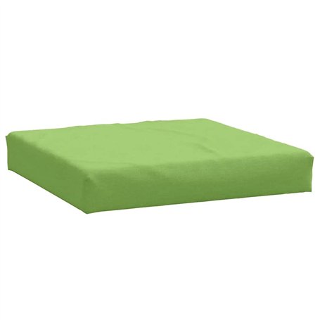vidaXL Coussin de Palette Vert mélangé 60x60x9