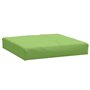 vidaXL Coussin de Palette Vert mélangé 60x60x9