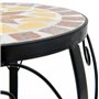 vidaXL Supports pour plantes 3 pcs terre cuite et blanc céramique, table de plantes, support de plante d'extérieur, table d’appo