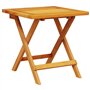 vidaXL Table d’appoint de Jardin 40x40x40 cm Bois d'acacia Massif