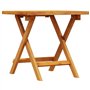 vidaXL Table d’appoint de Jardin 40x40x40 cm Bois d'acacia Massif, Table de Jardin, Table d'extérieur, Meuble de Jardin, Table d