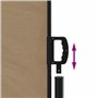 vidaXL Auvent latéral rétractable Taupe 120x600 cm, écran d’intimité de Jardin, Brise-Vue de Balcon, écran d'extérieur, Brise-Vu