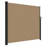vidaXL Auvent latéral rétractable Taupe 180x600 cm