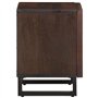 vidaXL Tables de Chevet 2 pcs, Armoires de Lit avec Rangement, Tables de Nuit, Meubles de Chambre à Coucher Intérieur, Bois de M